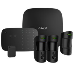 AJ-HUB2KIT4G-MP-PHOD-KPD-B - Kit de alarma profesional Certificado Grado 2 Comunicación Ethernet y dual SIM 4G/3G