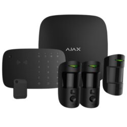 AJ-HUB2KIT4G-MP-PRO-KPD-B - Kit de alarma profesional Certificado Grado 2 Comunicación Ethernet y dual SIM 4G/3G
