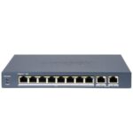DS-3E0310P-E/M(B) - Switch POE 8 puertos 100Mbps 2 Puertos Gigabit RJ45 No gestionable