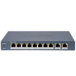 DS-3E0310P-E/M(B) - Switch POE 8 puertos 100Mbps 2 Puertos Gigabit RJ45 No gestionable