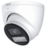 HAC-HDW1509T-LED-0280B-S3 - Cámara Turret HDCVI Full-Color 5 MP con iluminación LED blanca, audio y protección IP67