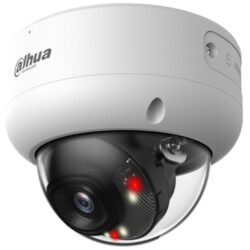 IPC-HDBW3449E-AS-IL-0280B - Domo IP H265 4M WDR Iluminación Dual LED40m/IR40m 2.8mm IK10 IP67 PoE SD AUDIO MIC E/S AI