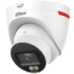IPC-HDW2249T-S-LED-0280B-PRO - Cámara Turret IP mini Full‑Color de 2 MP, LED blanca inteligente, WizColor Pro, IA WizSense