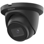 IPC-HDW5541TM-ASE-0280B-S3-B - Cámara Turret tipo eyeball IP de 5 MP (WizMind), con infrarrojos de 50 m, IA avanzada, micrófono, alarma y protección IP67