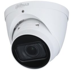 IPC-HDW5842T-ZE-S3 - Cámara domo tipo eyeball IP de 8 MP (4K UHD), lente varifocal motorizada, IA avanzada, IR 40 m, ePoE, IP67