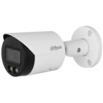 IPC-HFW2249S-S-LED-0360B - Cámara bullet IP de 4 MP (WizSense) con IR 30 m, micrófono y protección IP67