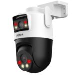 IPC-WPT1539DD-SW-5E2-PV - Cámara IP Wi-Fi exterior con doble lente 5 + 5 MP, pan/tilt, IA y disuasión activa