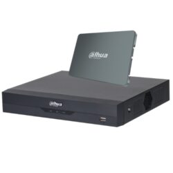 S-XVR5104HS-4KL-I3(1T) - Grabadora de vídeo digital WizSense de 4 canales, 4K Value/5 MP, compacta, 1U, 1 SSD, 1 TB