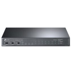 TL-SL1311MP - Switch no gestionado de sobremesa con 8 puertos PoE+ y uplinks Gigabit