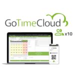 ZK-GOTIMECLOUD-10 - Licencia nube control de presencia 10 usuarios / 10 APPs incluidas