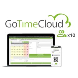 ZK-GOTIMECLOUD-10 - Licencia nube control de presencia 10 usuarios / 10 APPs incluidas