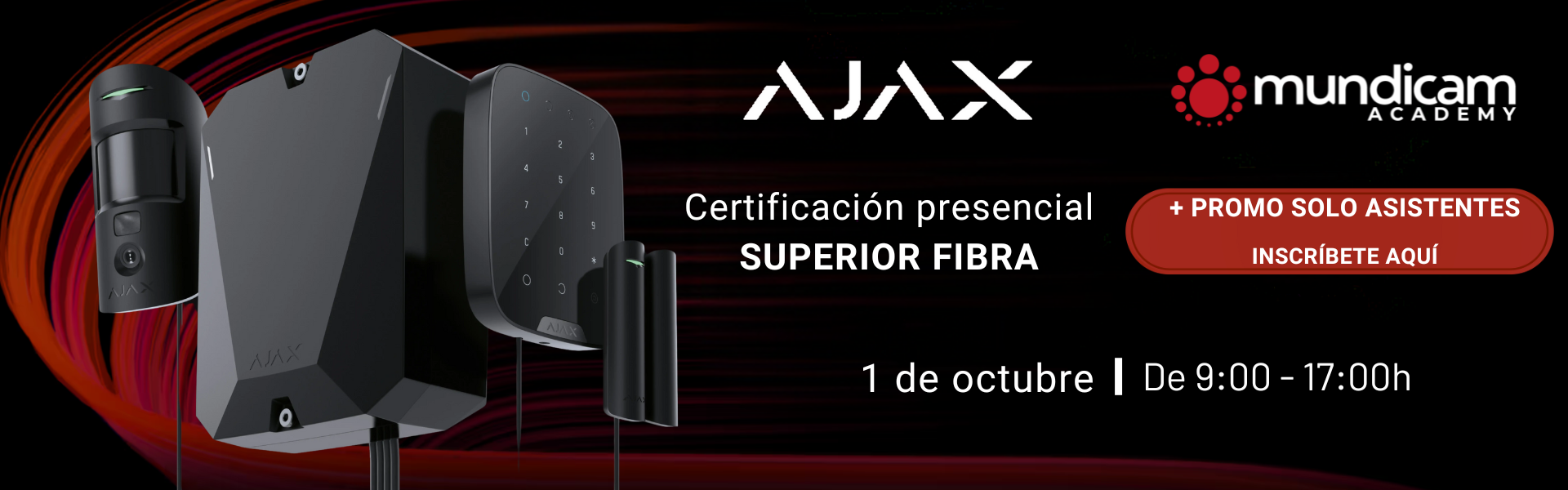certificacion oficial ajax en mundicam academy superior fibra