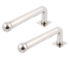 MC-ALF-30L - Soporte para barrera Modelo L Acero inoxidable
