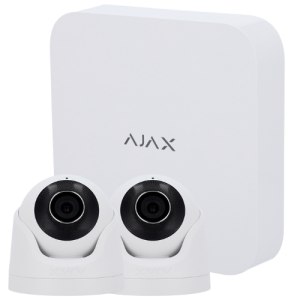 AJ-NVRKIT108-2XTURRET-W