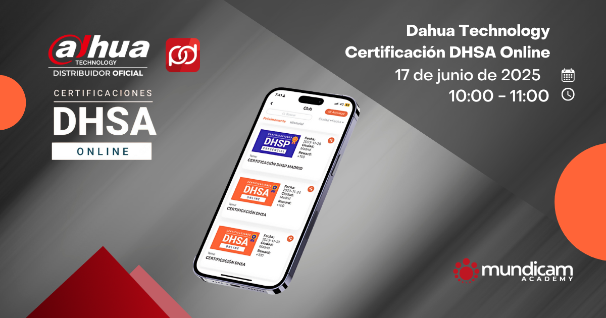Certificación DHSA Dahua